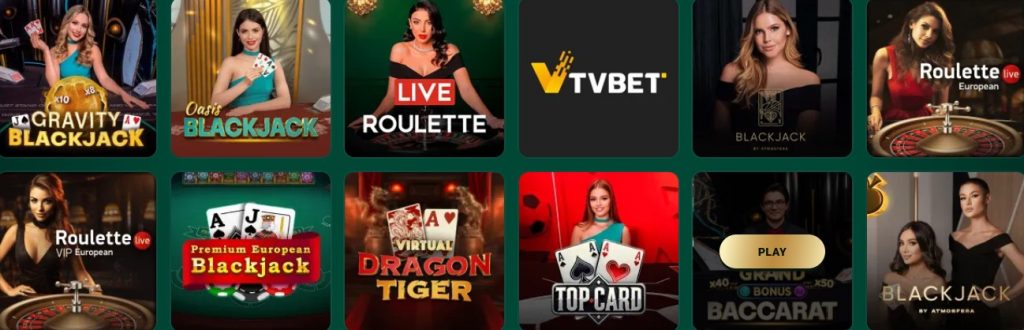 Richard Casino Live Games